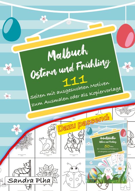 Sandra Plha: KitaFix Malbuch Ostern und Frühling, Buch