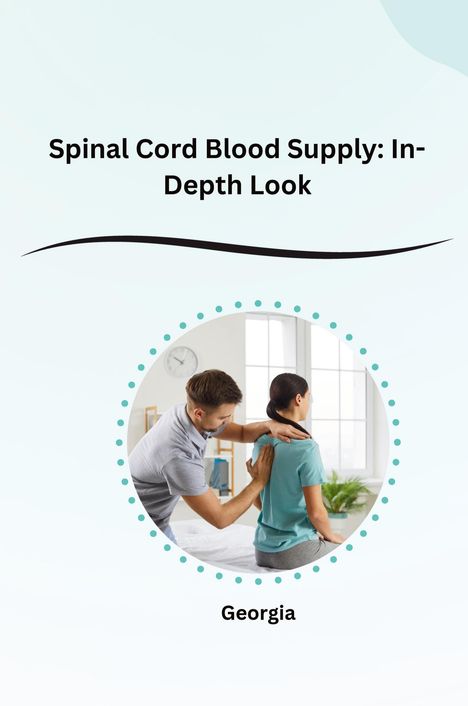 Georgia: Spinal Cord Blood Supply: In-Depth Look, Buch