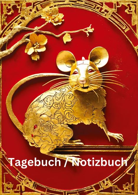 Willi Meinecke: Tagebuch / Notizbuch Chinesische Tierkreis Ratte, Buch