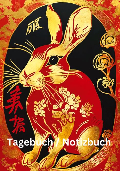 Willi Meinecke: Tagebuch / Notizbuch Chinesische Tierkreis Hase, Buch