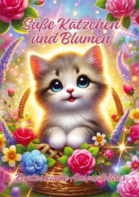 Ela Artjoy: Süße Kätzchen und Blumen, Buch