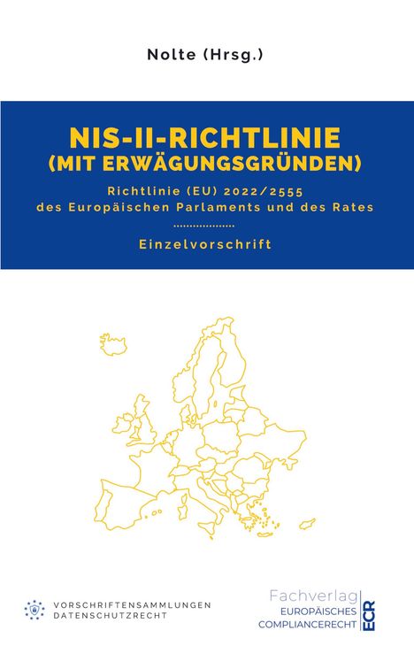 Nolte (Hrsg., Andreas Maximilian: NIS-II-Richtlinie mit Erwägungsgründen, Buch