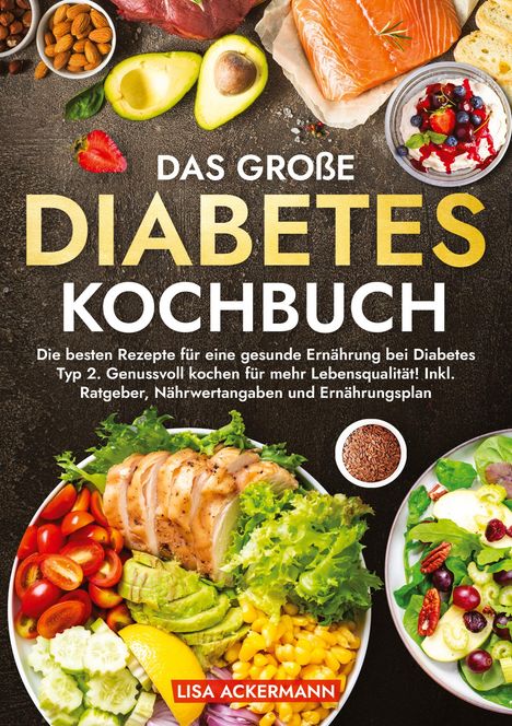 Lisa Ackermann: Das große Diabetes Kochbuch, Buch