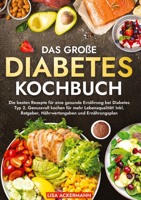 Lisa Ackermann: Das große Diabetes Kochbuch, Buch