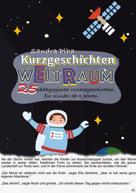 Sandra Plha: KitaFix-Kurzgeschichten Weltraum, Buch