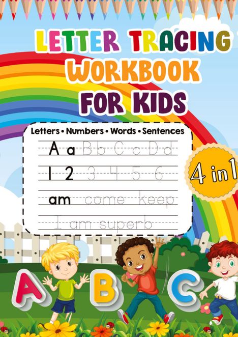 Joe Hammoud: Letter Tracing Workbook for Kids, Buch