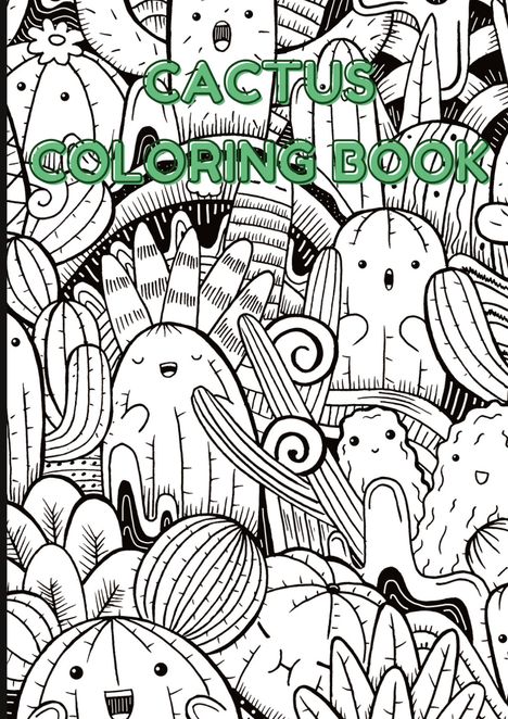 Joe Hammoud: Cactus Coloring Book, Buch