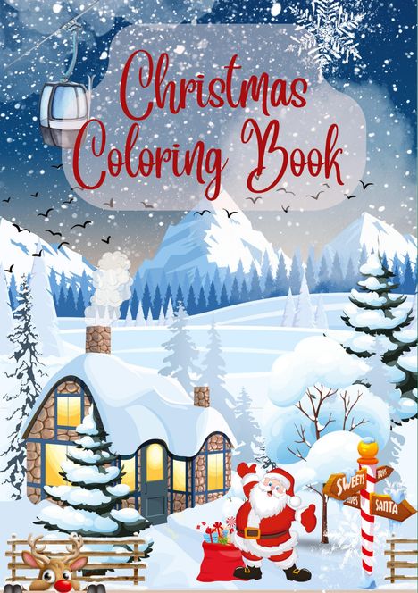 Joe Hammoud: Christmas Coloring Book -- Colorful Christmas Cheer ¿ A Festive Coloring Adventure, Buch