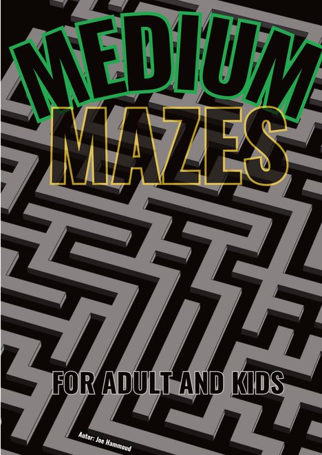 Joe Hammoud: Medium Mazes Challenge, Buch