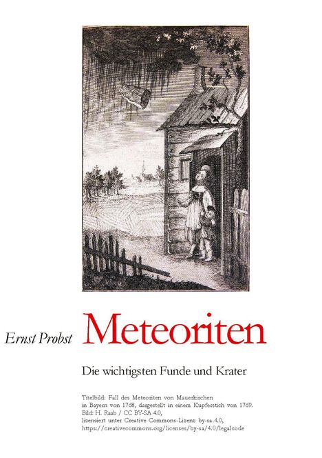 Ernst Probst: Meteoriten, Buch