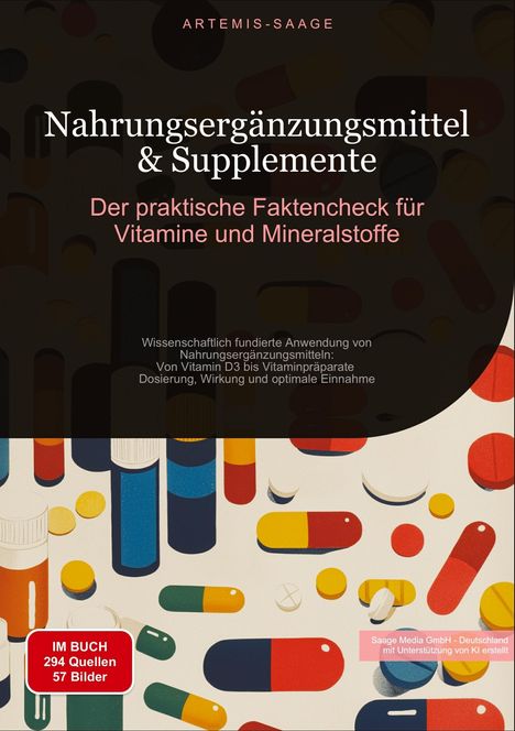 Artemis Saage - Deutschland: Nahrungsergänzungsmittel &amp; Supplemente: Der praktische Faktencheck für Vitamine und Mineralstoffe, Buch