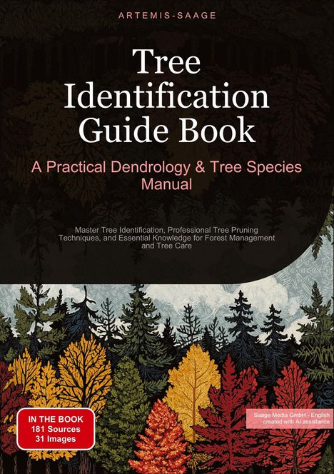 Artemis Saage - English: Tree Identification Guide Book: A Practical Dendrology &amp; Tree Species Manual, Buch