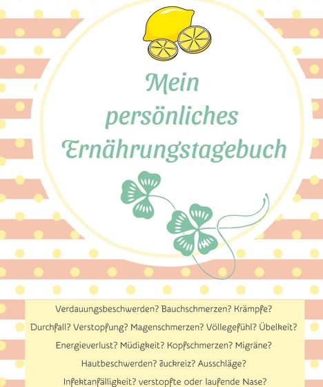 Jeannette Grametzki: Mein persönliches Ernährungstagebuch, Buch
