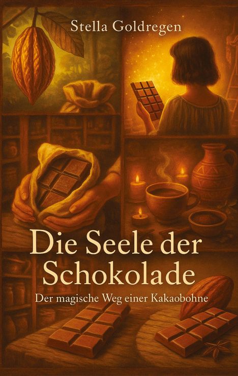 Stella Goldregen: Die Seele der Schokolade, Buch