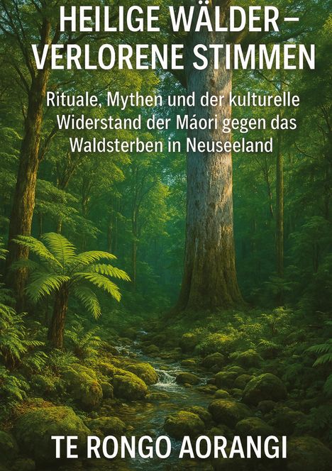 Aorangi Te Rongo: Heilige Wälder - Verlorene Stimmen, Buch