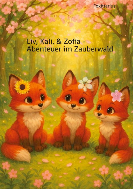 Foxittarius: Liv, Kali, & Zofia - Abenteuer im Zauberwald, Buch