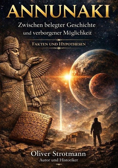 „ANNUNAKI: Zwischen belegter Geschichte und verborgener Möglichkeit. Fakten und Hypothesen.“ Eine antike Statue und Planeten.