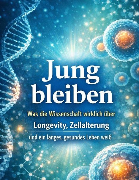 „Jung bleiben. Was die Wissenschaft wirklich über Longevity, Zellalterung und ein langes, gesundes Leben weiß“. DNA-Helix.