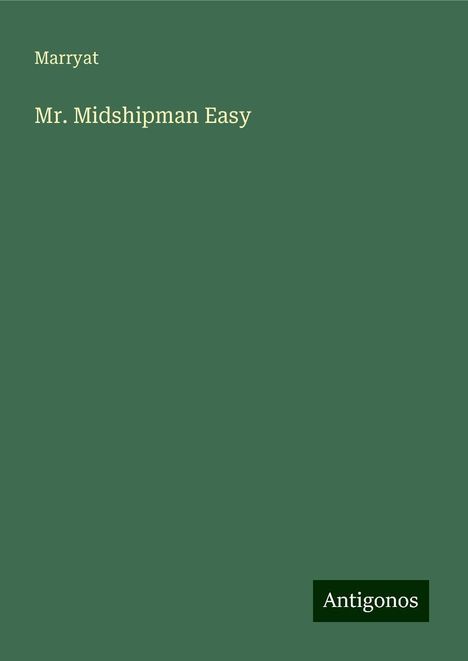 Marryat: Mr. Midshipman Easy, Buch