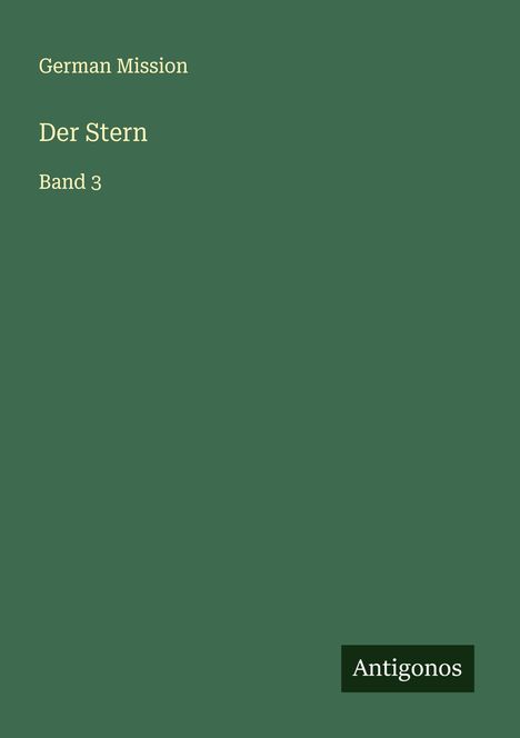 German Mission: Der Stern, Buch