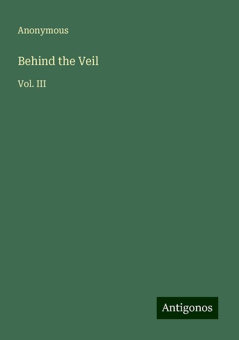 Anonymous: Behind the Veil, Buch