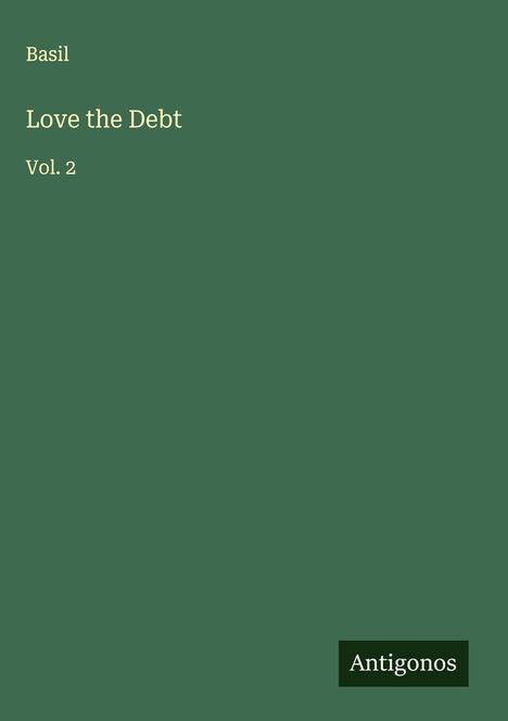 Basil: Love the Debt, Buch