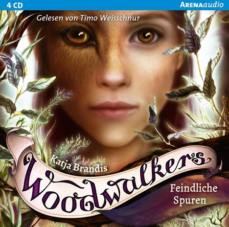 Katja Brandis: Woodwalkers 05. Feindliche Spuren, 4 CDs