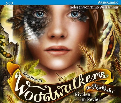 Katja Brandis: Woodwalkers - Die Rückkehr (Staffel 2, Band 5). Rivalen im Revier, 5 CDs