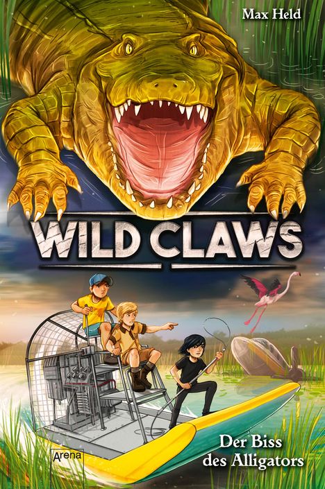 Max Held: Wild Claws (2). Der Biss des Alligators, Buch