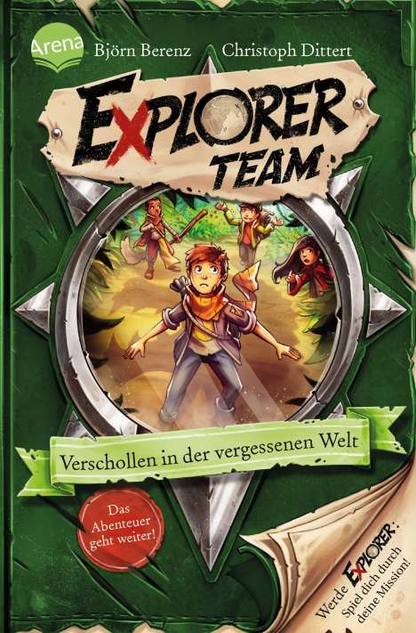 Björn Berenz: Explorer Team. Verschollen in der vergessenen Welt, Buch