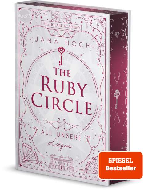 Jana Hoch: The Ruby Circle (2). All unsere Lügen, Buch