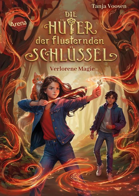 Tanja Voosen: Die Hüter der flüsternden Schlüssel (1). Verlorene Magie, Buch