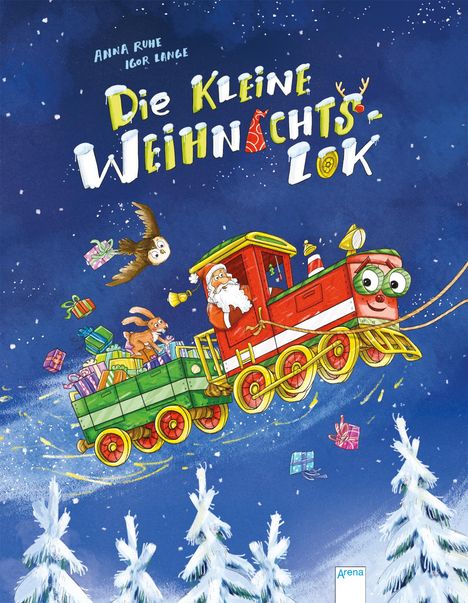 Anna Ruhe: Die kleine Weihnachtslok, Buch