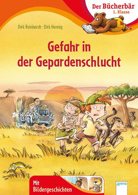 Dirk Reinhardt: Gefahr in der Gepardenschlucht, Buch