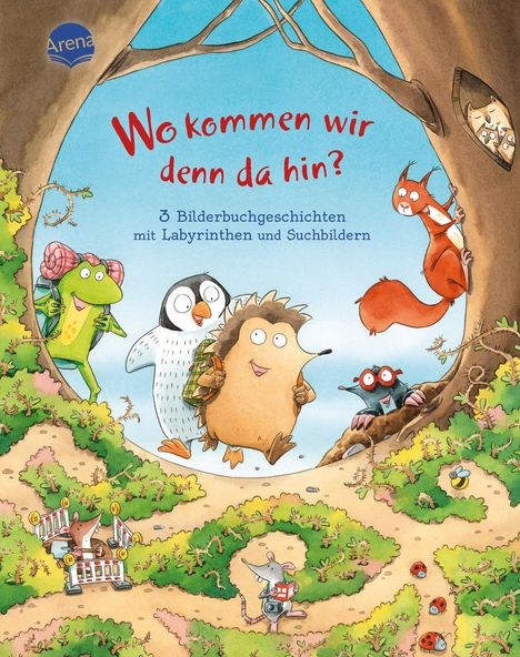 Dirk Hennig: Wo kommen wir denn da hin? 3 Bilderbuchgeschichten mit Labyrinthen und Suchbildern, Buch