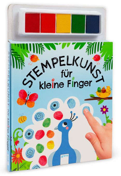Stempelkunst für kleine Finger, Buch