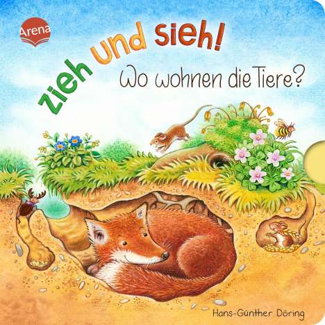 Hans-Günther Döring: Zieh und sieh! Wo wohnen die Tiere?, Buch