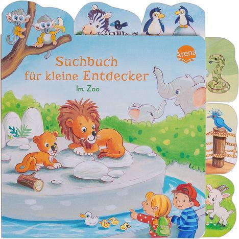 Sabine Kraushaar: Suchbuch für kleine Entdecker. Im Zoo, Buch
