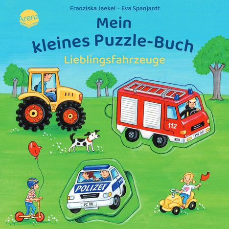 Franziska Jaekel: Mein kleines Puzzle-Buch. Lieblingsfahrzeuge, Buch