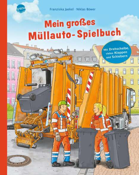 Franziska Jaekel: Mein großes Müllauto-Spielbuch, Buch
