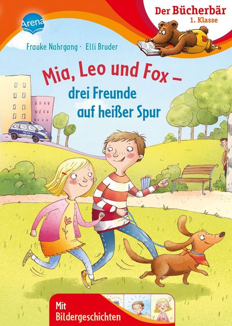 Frauke Nahrgang: Mia, Leo und Fox. Drei Freunde auf heißer Spur, Buch