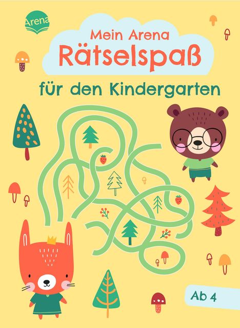 Mein Arena Rätselspaß für den Kindergarten, Buch