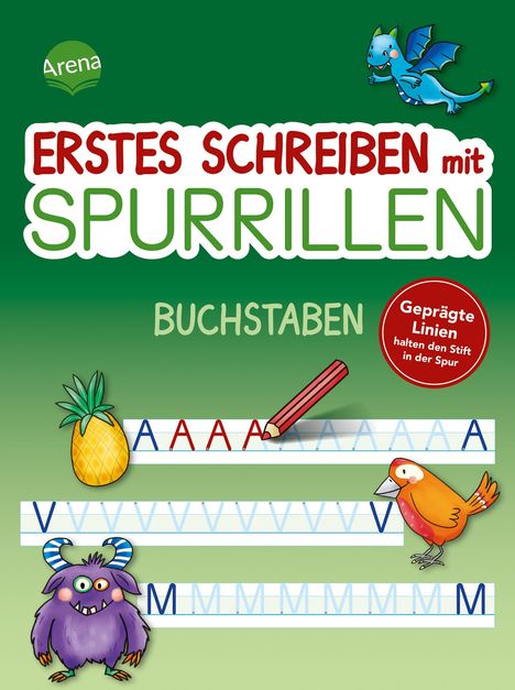 Silke Reimers: Erstes Schreiben mit Spurrillen. Buchstaben, Buch