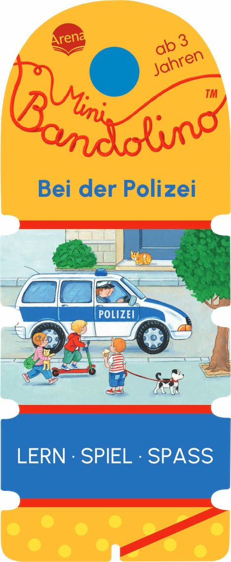 Heike Mertens: Mini Bandolino. Bei der Polizei, Buch