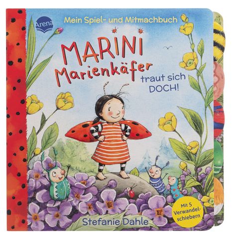 Stefanie Dahle: Mein Spiel- und Mitmachbuch. Marini Marienkäfer traut sich DOCH!, Buch
