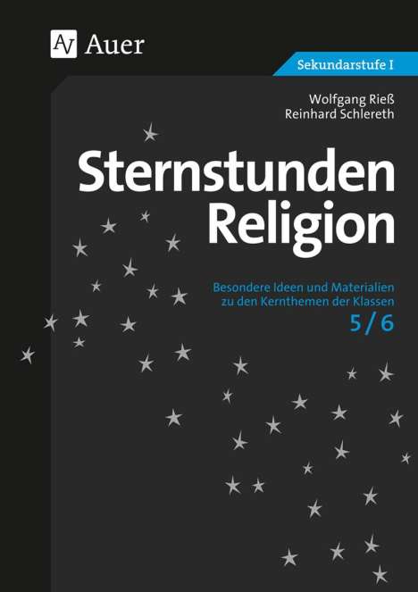 Wolfgang Rieß: Sternstunden Religion, Buch