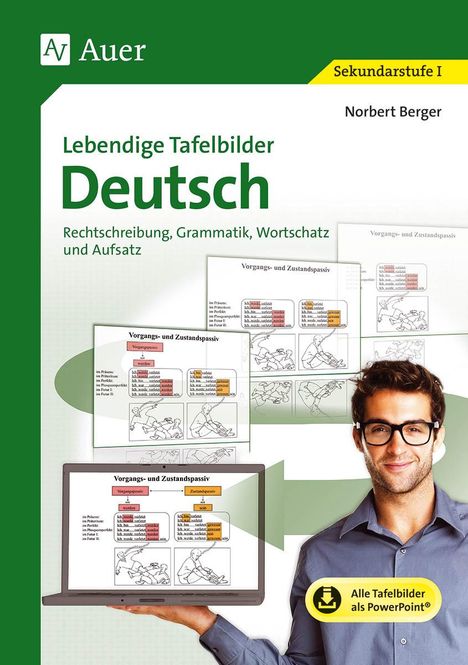 Norbert Berger: Lebendige Tafelbilder Deutsch, 1 Buch und 1 Diverse