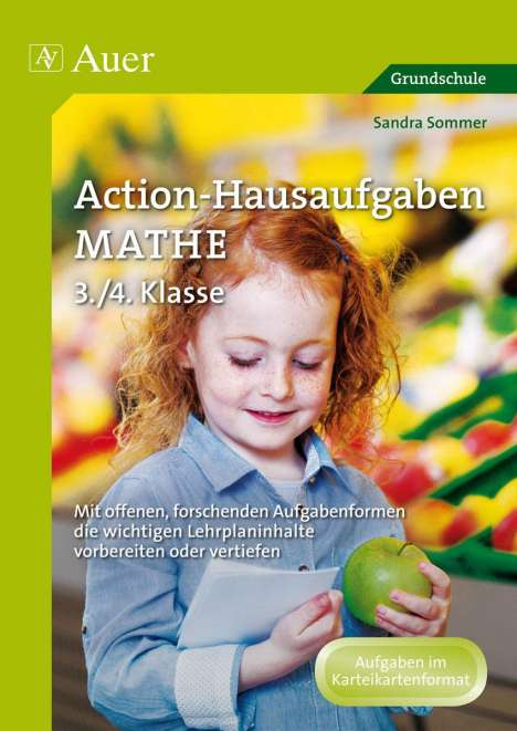 Sandra Sommer: Action-Hausaufgaben Mathe 3+4, Buch
