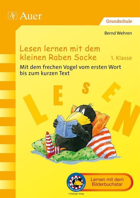 Bernd Wehren: Lesen lernen mit dem kleinen Raben Socke, Buch