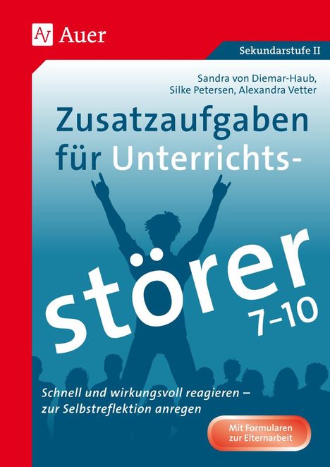 Sandra von Diemar-Haub: Zusatzaufgaben für Unterrichtsstörer 7-10, Buch